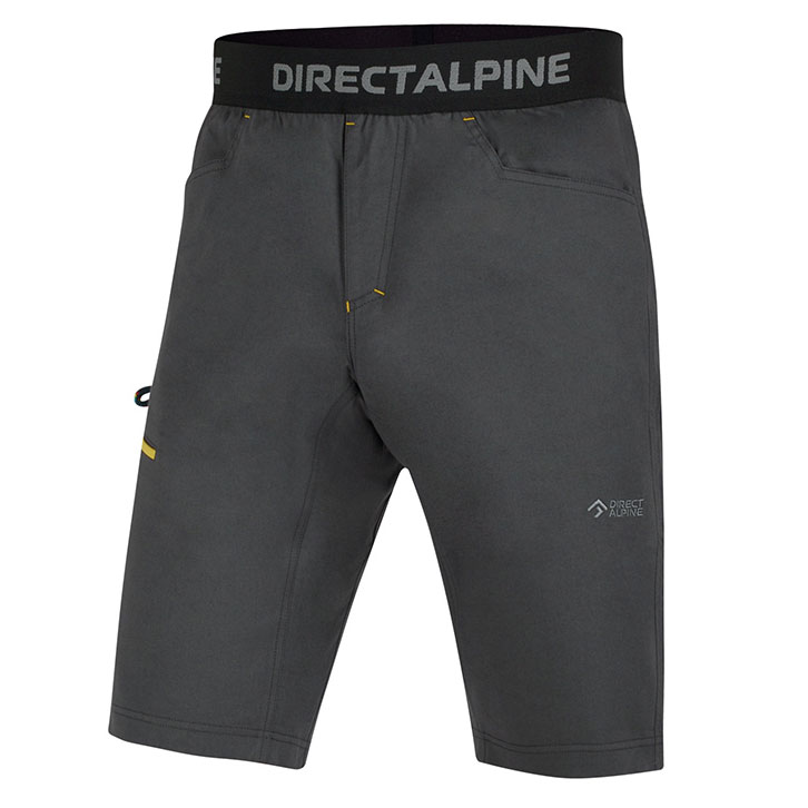 DIRECT ALPINE Solo Short 1.0 anthracite/lime(XXL)